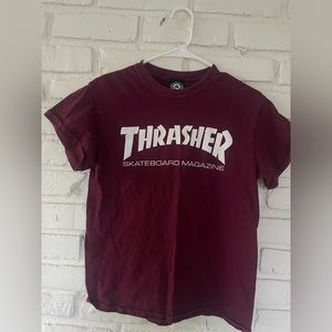 BURGUNDY THRASHER TEE!